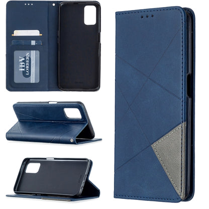 Rhombus Texture Horizontal Flip Magnetic Leather Case with Holder & Card Slots, For Oppo A5 (2020) / A9 (2020), For Oppo A72 / A52 / A92, For Oppo A31 (2020) / A81, For Samsung Galaxy A21s