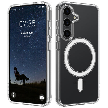 MagSafe Magnetic Acrylic TPU Phone Case, For Samsung Galaxy S26+ 5G, For Samsung Galaxy S26 Edge 5G, For Samsung Galaxy S26 Ultra 5G, For Samsung Galaxy S26 5G, For Samsung Galaxy S25 FE 5G, For Samsung Galaxy S25 Edge 5G, For Samsung Galaxy S25 5G    ...