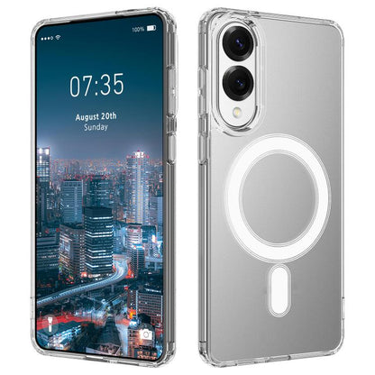 MagSafe Magnetic Acrylic TPU Phone Case, For Samsung Galaxy S26+ 5G, For Samsung Galaxy S26 Edge 5G, For Samsung Galaxy S26 Ultra 5G, For Samsung Galaxy S26 5G, For Samsung Galaxy S25 FE 5G, For Samsung Galaxy S25 Edge 5G, For Samsung Galaxy S25 5G    ...