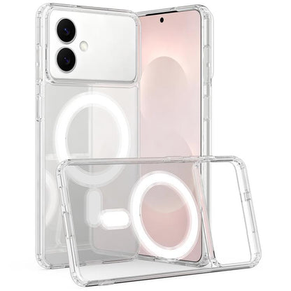 MagSafe Magnetic Acrylic TPU Phone Case, For Samsung Galaxy S26+ 5G, For Samsung Galaxy S26 Edge 5G, For Samsung Galaxy S26 Ultra 5G, For Samsung Galaxy S26 5G, For Samsung Galaxy S25 FE 5G, For Samsung Galaxy S25 Edge 5G, For Samsung Galaxy S25 5G    ...