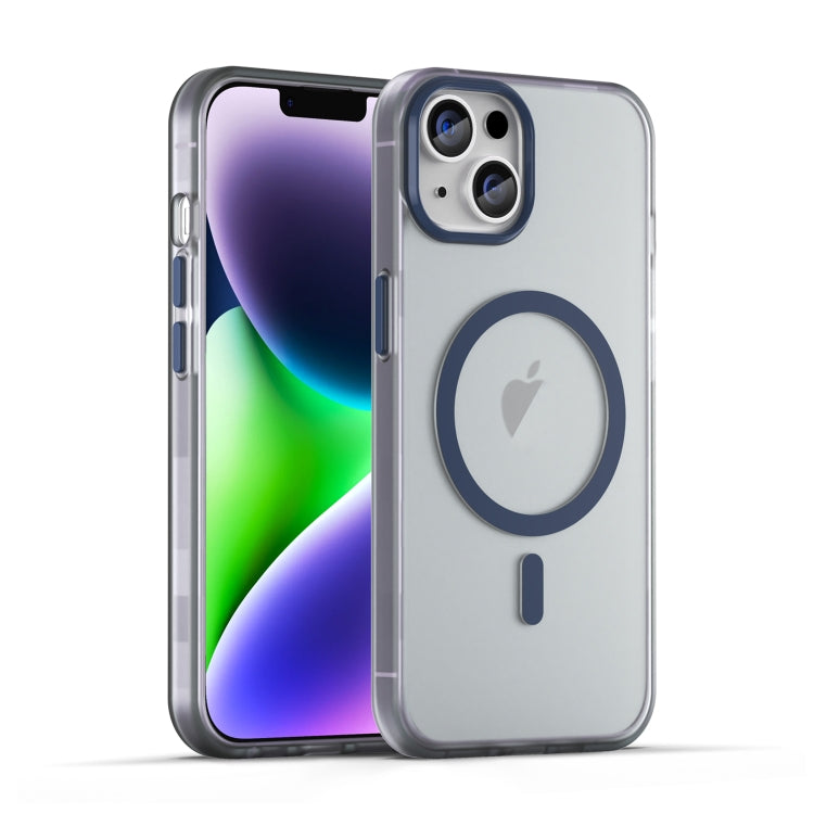 MagSafe Frosted Translucent TPU + PC Full Coverage Phone Case, For iPhone 14 Plus, For iPhone 14