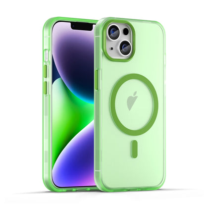 MagSafe Frosted Translucent TPU + PC Full Coverage Phone Case, For iPhone 14 Plus, For iPhone 14