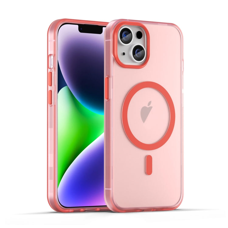 MagSafe Frosted Translucent TPU + PC Full Coverage Phone Case, For iPhone 14 Plus, For iPhone 14