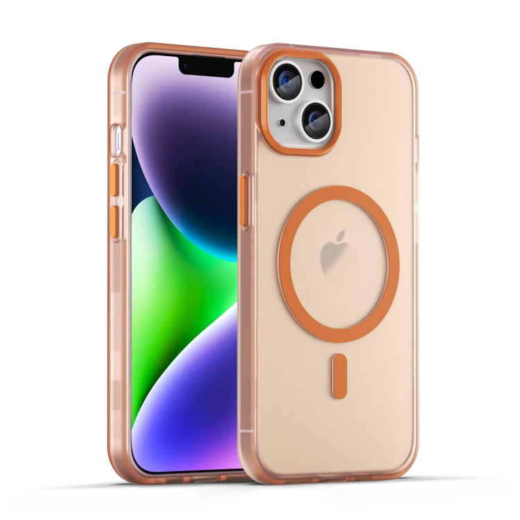 MagSafe Frosted Translucent TPU + PC Full Coverage Phone Case, For iPhone 14 Plus, For iPhone 14