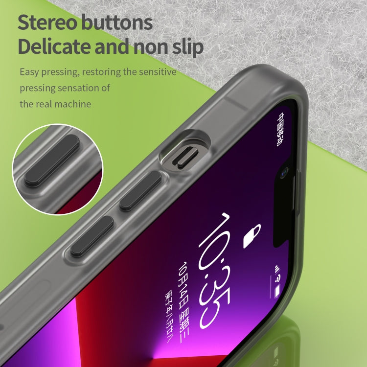 MagSafe Frosted Translucent TPU + PC Full Coverage Phone Case, For iPhone 13 Pro, For iPhone 13