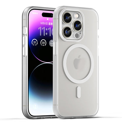 MagSafe Frosted Translucent TPU + PC Full Coverage Phone Case, For iPhone 16 Pro, For iPhone 16 Plus