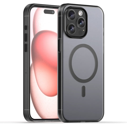 MagSafe Frosted Translucent TPU + PC Full Coverage Phone Case, For iPhone 15 Pro Max, For iPhone 15 Pro