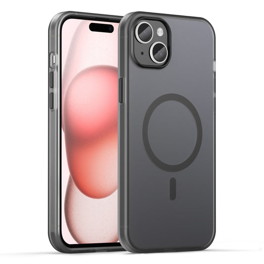MagSafe Frosted Translucent TPU + PC Full Coverage Phone Case, For iPhone 15 Plus, For iPhone 15