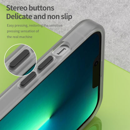 MagSafe Frosted Translucent TPU + PC Full Coverage Phone Case, For iPhone 13 Pro Max, For iPhone 13 Pro