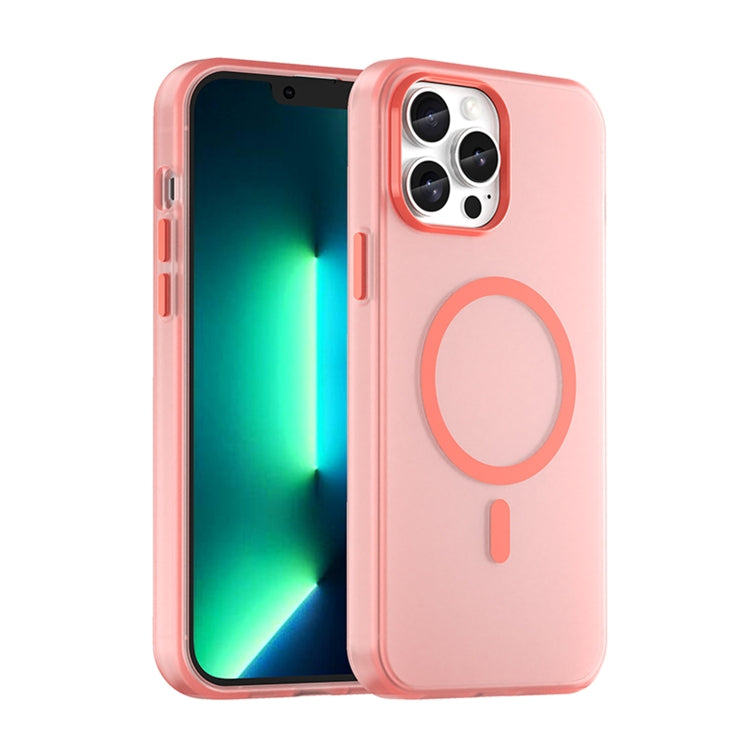 MagSafe Frosted Translucent TPU + PC Full Coverage Phone Case, For iPhone 13 Pro Max, For iPhone 13 Pro