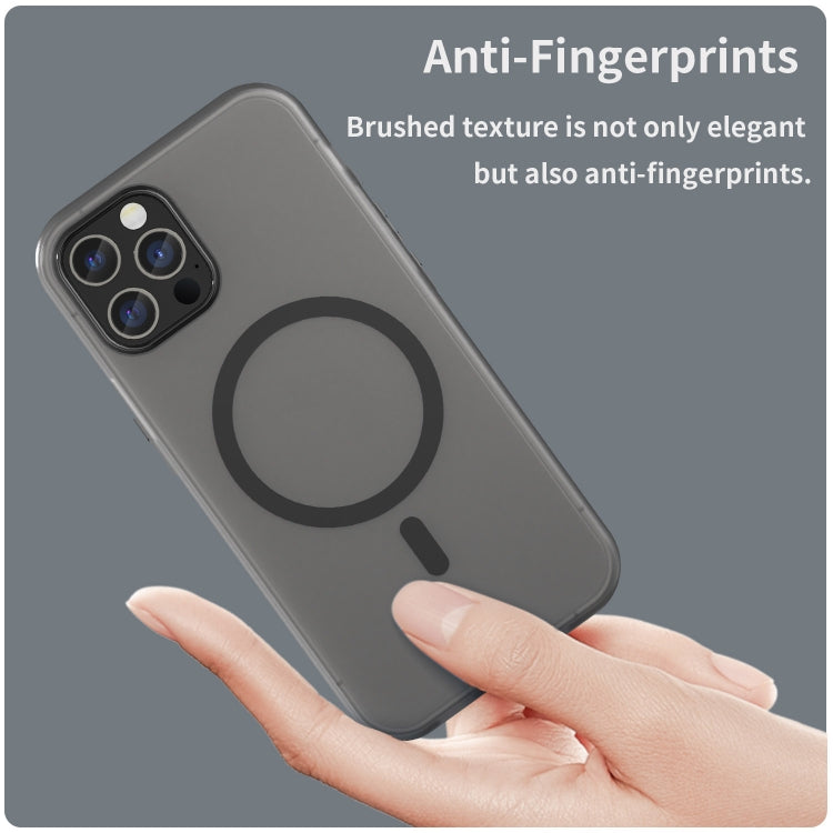 MagSafe Frosted Translucent TPU + PC Full Coverage Phone Case, For iPhone 12 Pro, For iPhone 11 Pro Max