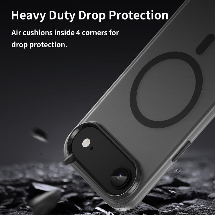 MagSafe Frosted Translucent TPU + PC Full Coverage Phone Case, For iPhone Air, iPhone 16e, For iPhone 16 Pro Max