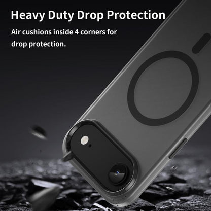 MagSafe Frosted Translucent TPU + PC Full Coverage Phone Case, For iPhone Air, iPhone 16e, For iPhone 16 Pro Max