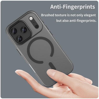 MagSafe Frosted Translucent TPU + PC Full Coverage Phone Case, For iPhone 17 Pro, For iPhone 17, For iPhone Air