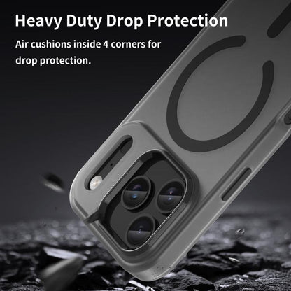 MagSafe Frosted Translucent TPU + PC Full Coverage Phone Case, For iPhone 17 Pro, For iPhone 17, For iPhone Air