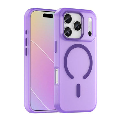 MagSafe Frosted Translucent TPU + PC Full Coverage Phone Case, For iPhone 18, For iPhone 18 Pro