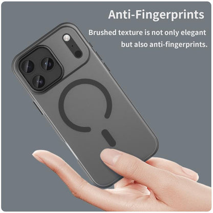 MagSafe Frosted Translucent TPU + PC Full Coverage Phone Case, For iPhone 18 Pro Max, For iPhone 17e / 16e, For iPhone 17 Pro Max