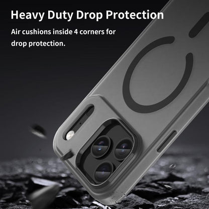 MagSafe Frosted Translucent TPU + PC Full Coverage Phone Case, For iPhone 18 Pro Max, For iPhone 17e / 16e, For iPhone 17 Pro Max