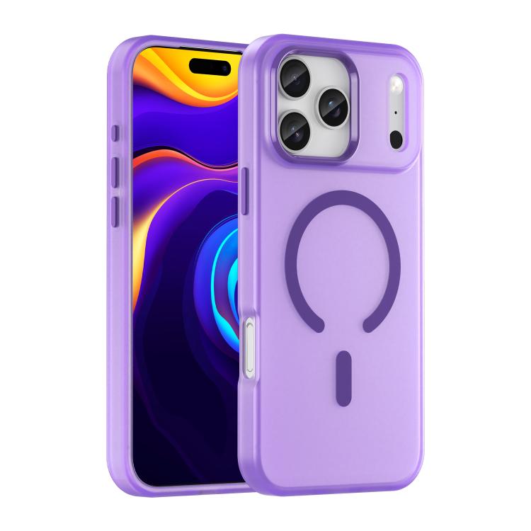 MagSafe Frosted Translucent TPU + PC Full Coverage Phone Case, For iPhone 18 Pro Max, For iPhone 17e / 16e, For iPhone 17 Pro Max