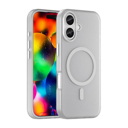 MagSafe Frosted Translucent TPU + PC Full Coverage Phone Case, For iPhone 18, For iPhone 18 Pro