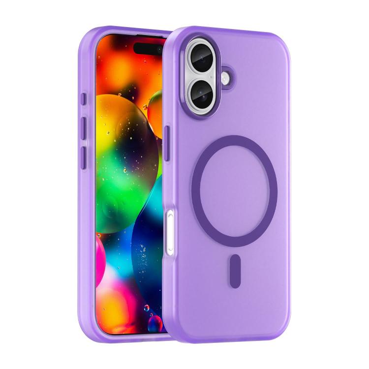 MagSafe Frosted Translucent TPU + PC Full Coverage Phone Case, For iPhone 18, For iPhone 18 Pro