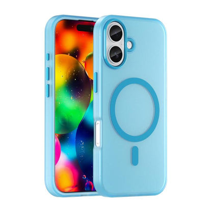 MagSafe Frosted Translucent TPU + PC Full Coverage Phone Case, For iPhone 18, For iPhone 18 Pro