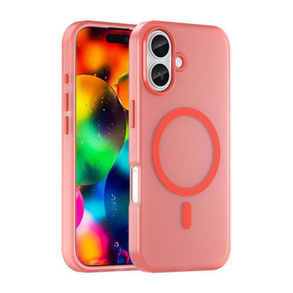 MagSafe Frosted Translucent TPU + PC Full Coverage Phone Case, For iPhone 18, For iPhone 18 Pro