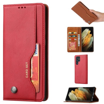 Knead Skin Texture Flip Leather Phone Case, For Samsung Galaxy S26+ 5G, For Samsung Galaxy S26 Ultra 5G, For Samsung Galaxy S26 5G, For Samsung Galaxy S25 5G, For Samsung Galaxy S25+ 5G, For Samsung Galaxy S25 Ultra 5G