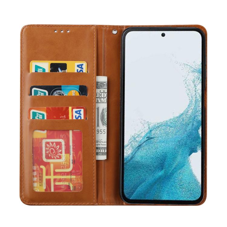 Knead Skin Texture Flip Leather Phone Case, For Samsung Galaxy S26+ 5G, For Samsung Galaxy S26 Ultra 5G, For Samsung Galaxy S26 5G, For Samsung Galaxy S25 5G, For Samsung Galaxy S25+ 5G, For Samsung Galaxy S25 Ultra 5G