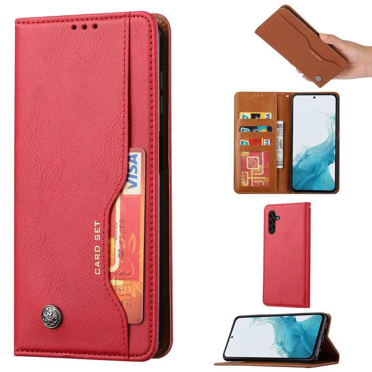 Knead Skin Texture Flip Leather Phone Case, For Samsung Galaxy S26+ 5G, For Samsung Galaxy S26 Ultra 5G, For Samsung Galaxy S26 5G, For Samsung Galaxy S25 5G, For Samsung Galaxy S25+ 5G, For Samsung Galaxy S25 Ultra 5G