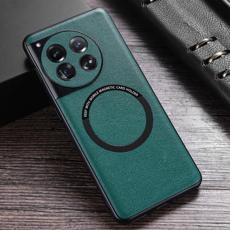 PU MagSafe Magnetic Phone Case, For OnePlus 13, For OnePlus 12