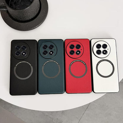 PU MagSafe Magnetic Phone Case, For OnePlus 13, For OnePlus 12