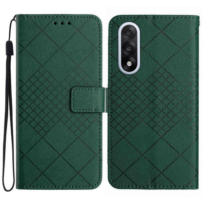 Rhombic Grid Texture Leather Phone Case, For OnePlus Nord 6 5G, For OnePlus 15R, For OnePlus 15 5G, For OnePlus Nord 5 5G / Ace 5 Ultra