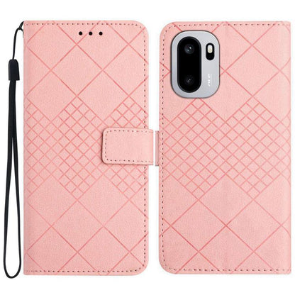 Rhombic Grid Texture Leather Phone Case, For OnePlus Nord 6 5G, For OnePlus 15R, For OnePlus 15 5G, For OnePlus Nord 5 5G / Ace 5 Ultra