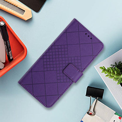 Rhombic Grid Texture Leather Phone Case, For OnePlus Nord 6 5G, For OnePlus 15R, For OnePlus 15 5G, For OnePlus Nord 5 5G / Ace 5 Ultra