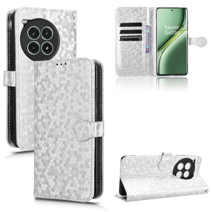 Honeycomb Dot Texture Leather Phone Case, For OnePlus Ace 3 Pro, For OnePlus Nord CE4 5G Global, For OnePlus 12