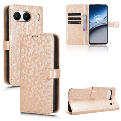 Honeycomb Dot Texture Leather Phone Case, For OnePlus Ace 5 Racing / Nord CE5, For OnePlus Ace 5 / Ace 5 Pro, For OnePlus 13 5G, For OnePlus Nord 4 5G