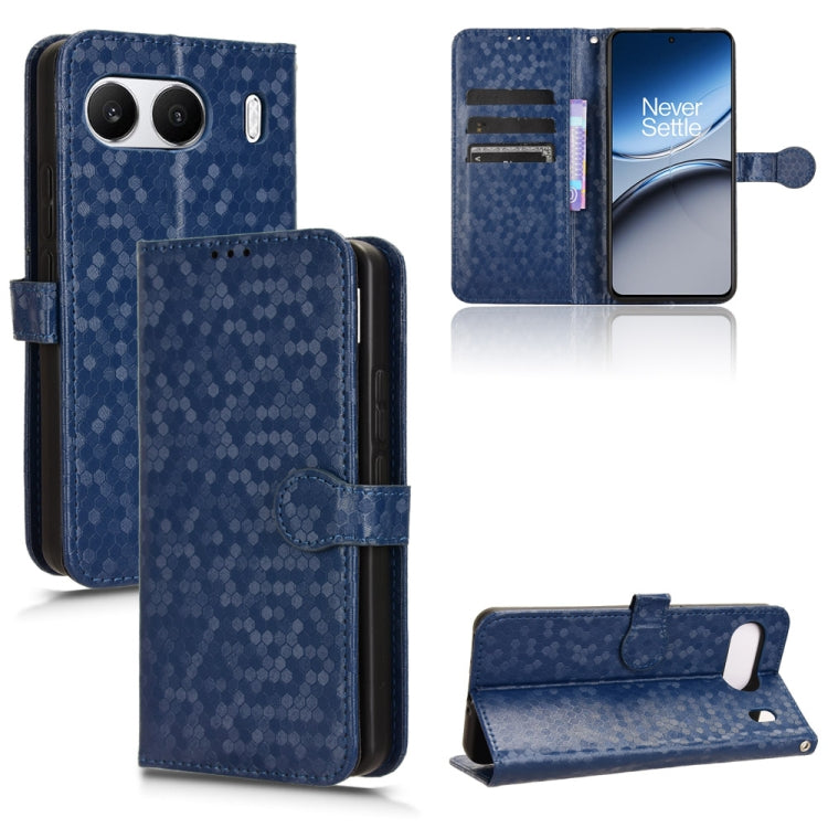 Honeycomb Dot Texture Leather Phone Case, For OnePlus Ace 5 Racing / Nord CE5, For OnePlus Ace 5 / Ace 5 Pro, For OnePlus 13 5G, For OnePlus Nord 4 5G