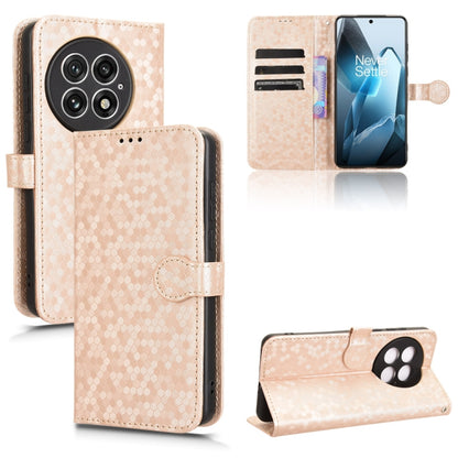 Honeycomb Dot Texture Leather Phone Case, For OnePlus Ace 5 Racing / Nord CE5, For OnePlus Ace 5 / Ace 5 Pro, For OnePlus 13 5G, For OnePlus Nord 4 5G