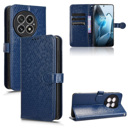 Honeycomb Dot Texture Leather Phone Case, For OnePlus Ace 5 Racing / Nord CE5, For OnePlus Ace 5 / Ace 5 Pro, For OnePlus 13 5G, For OnePlus Nord 4 5G