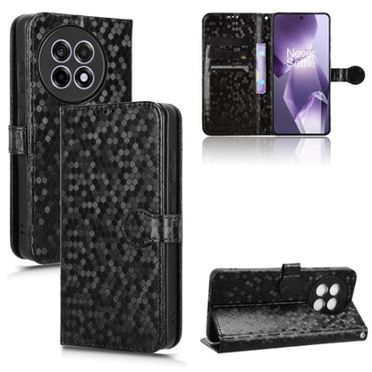 Honeycomb Dot Texture Leather Phone Case, For OnePlus Ace 5 Racing / Nord CE5, For OnePlus Ace 5 / Ace 5 Pro, For OnePlus 13 5G, For OnePlus Nord 4 5G