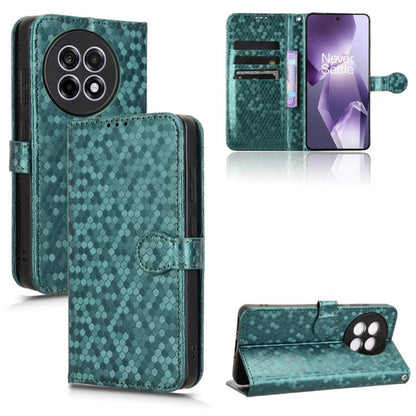 Honeycomb Dot Texture Leather Phone Case, For OnePlus Ace 5 Racing / Nord CE5, For OnePlus Ace 5 / Ace 5 Pro, For OnePlus 13 5G, For OnePlus Nord 4 5G