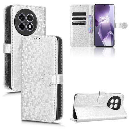 Honeycomb Dot Texture Leather Phone Case, For OnePlus Ace 5 Racing / Nord CE5, For OnePlus Ace 5 / Ace 5 Pro, For OnePlus 13 5G, For OnePlus Nord 4 5G