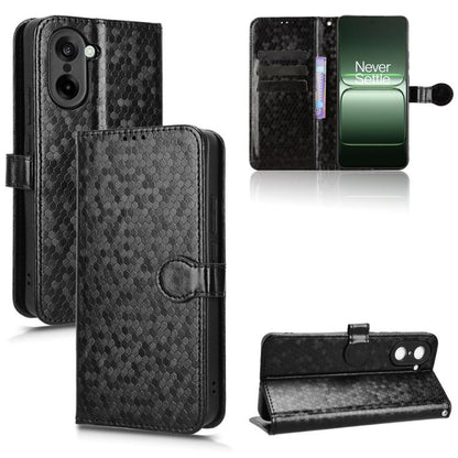Honeycomb Dot Texture Leather Phone Case, For OnePlus Ace 5 Racing / Nord CE5, For OnePlus Ace 5 / Ace 5 Pro, For OnePlus 13 5G, For OnePlus Nord 4 5G