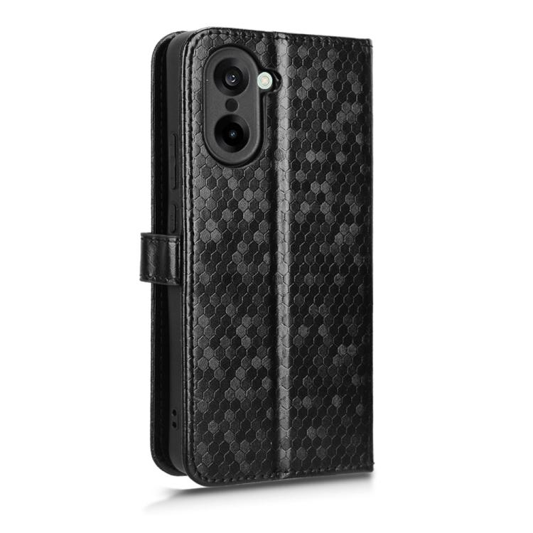 Honeycomb Dot Texture Leather Phone Case, For OnePlus Ace 5 Racing / Nord CE5, For OnePlus Ace 5 / Ace 5 Pro, For OnePlus 13 5G, For OnePlus Nord 4 5G