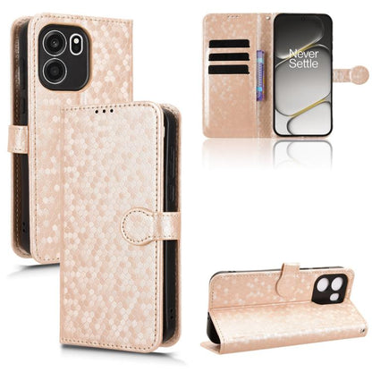 Honeycomb Dot Texture Leather Phone Case, For OnePlus Turbo 6V 5G, For OnePlus Ace 6 / 15R, For OnePlus 15, For OnePlus Ace 5 Ultra / Nord 5