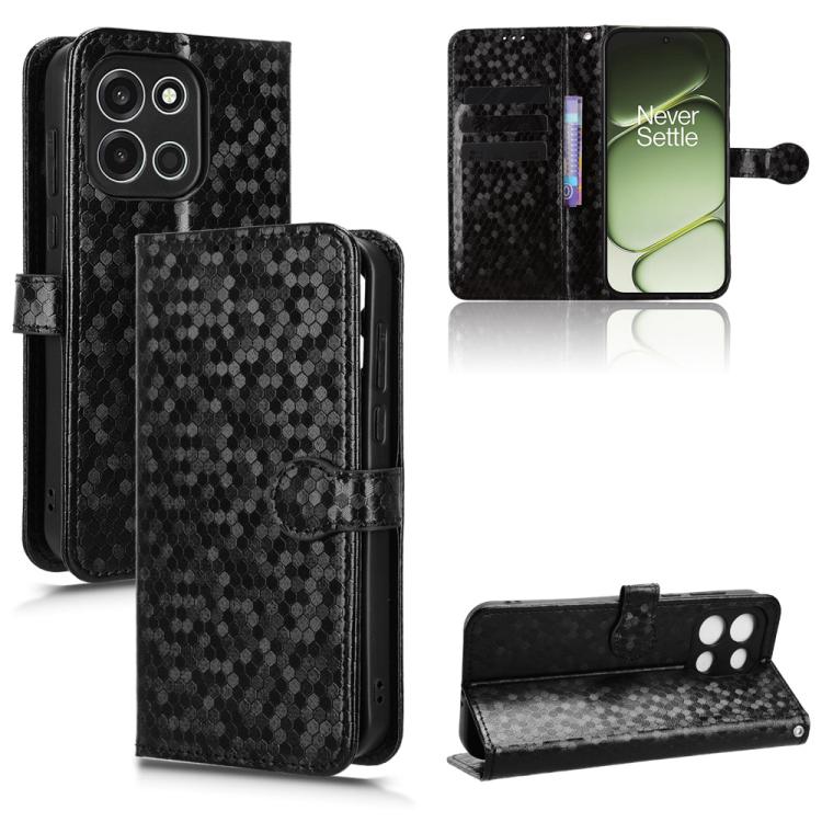 Honeycomb Dot Texture Leather Phone Case, For OnePlus N6 4G, For OnePlus Ace 6 Ultra 5G, For OnePlus Turbo 6 / Nord 6 5G, For OnePlus 15T