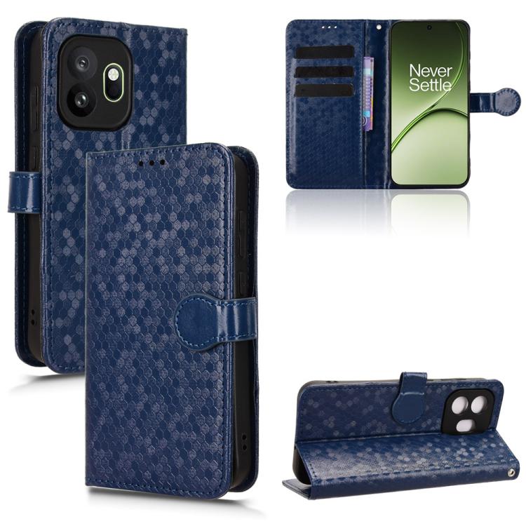 Honeycomb Dot Texture Leather Phone Case, For OnePlus N6 4G, For OnePlus Ace 6 Ultra 5G, For OnePlus Turbo 6 / Nord 6 5G, For OnePlus 15T