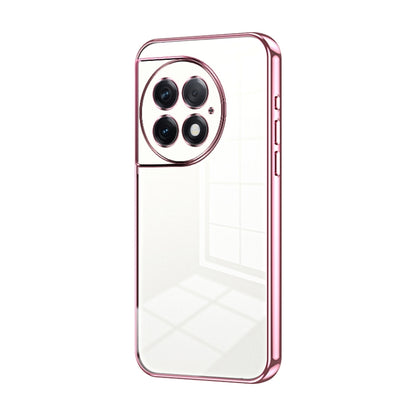 Transparent Plating Fine Hole Phone Case, For OnePlus Nord 4, For OnePlus Ace 3 Pro, For OnePlus Ace 2 Pro
