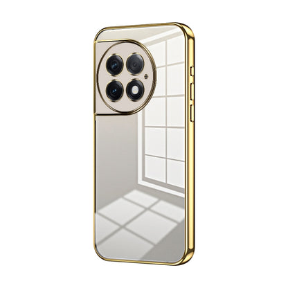 Transparent Plating Fine Hole Phone Case, For OnePlus Nord 4, For OnePlus Ace 3 Pro, For OnePlus Ace 2 Pro